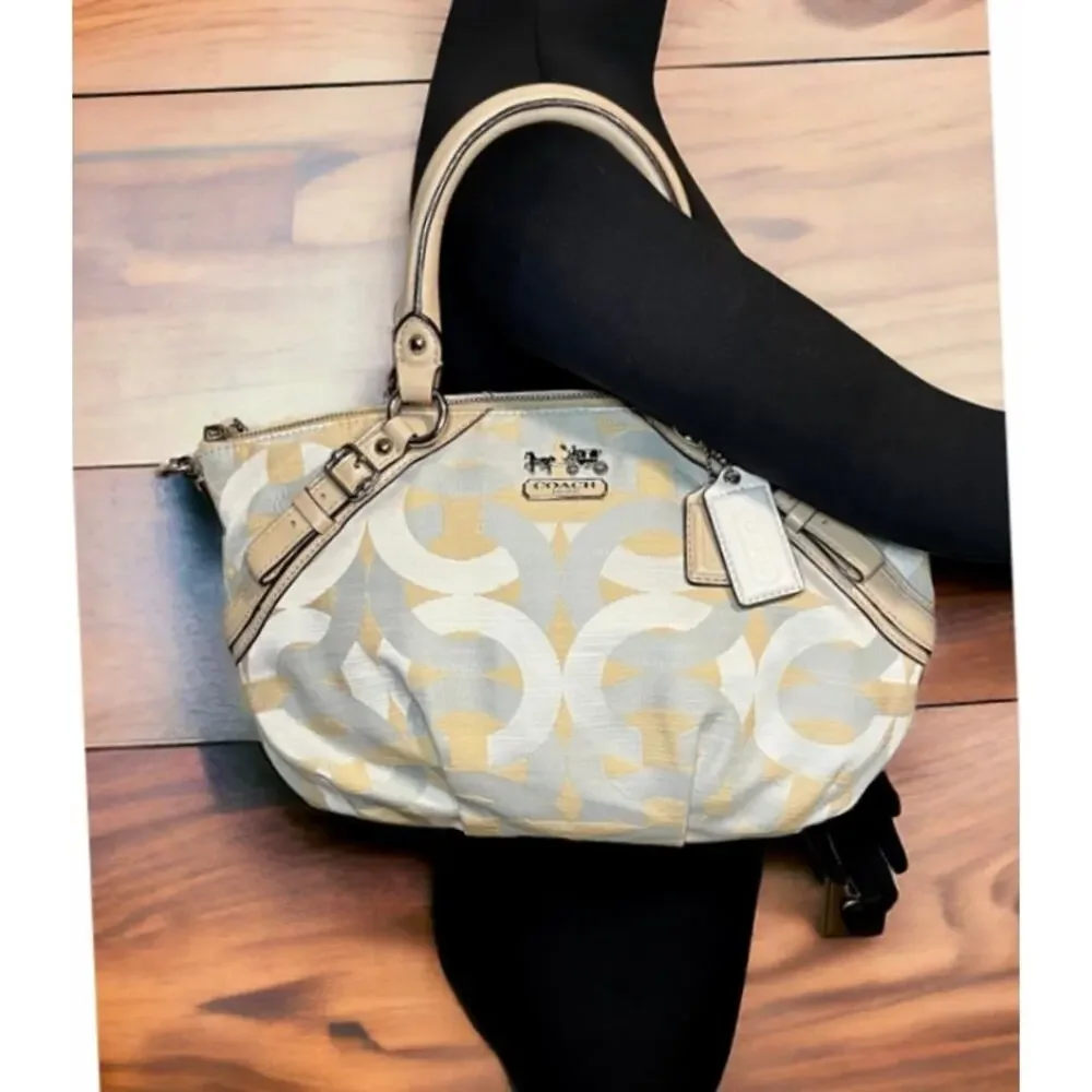 Y2K Coach 17078 Madison Sophia OP Art Satchel Bag 3 Piece Set